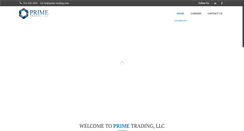 Desktop Screenshot of prime-trading.com